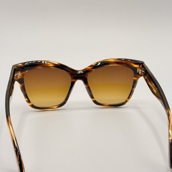 Tom Ford Sunglasses Elvira TF1217 55F Havana Butterfly Frame Gradient Brown Lens main image 10